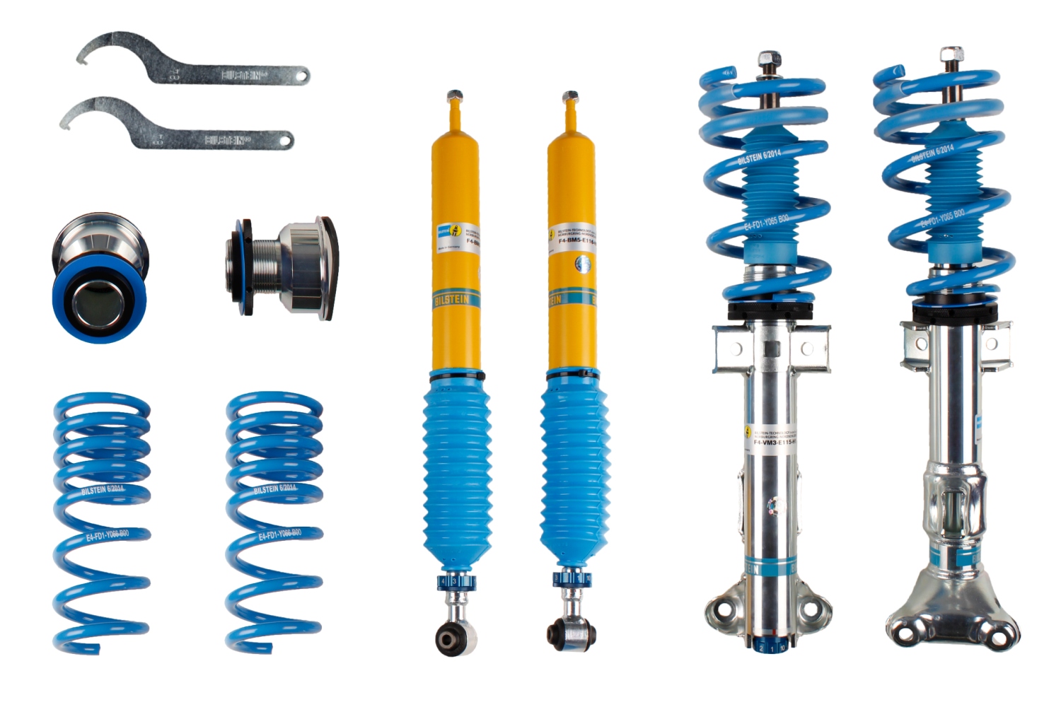Bilstein B16 Coilover Mercedes W204 C-klassekpss10
