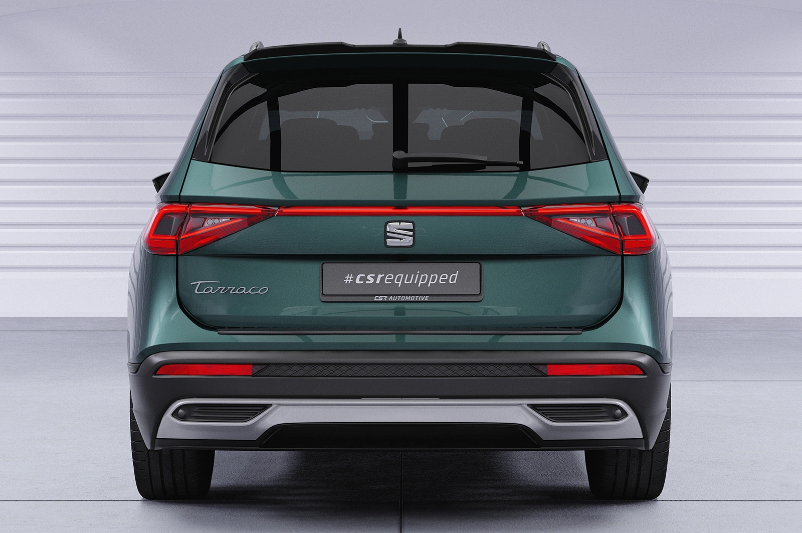 Achterspoiler Seat Tarraco glans zwart
