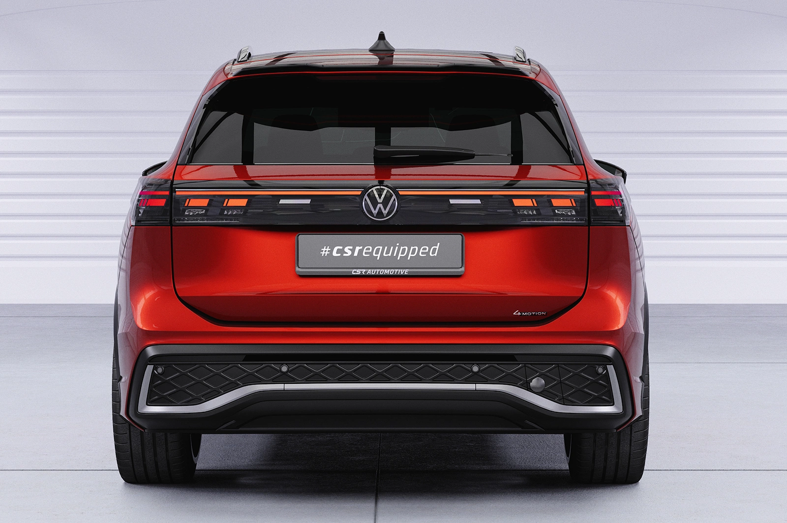 Achterspoiler VW Tiguan 3 R-Lin glans zwart