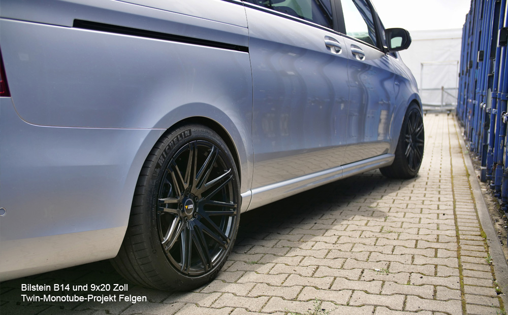 Mercedes V W447 4WD Bilstein B14 PSS Schroefset